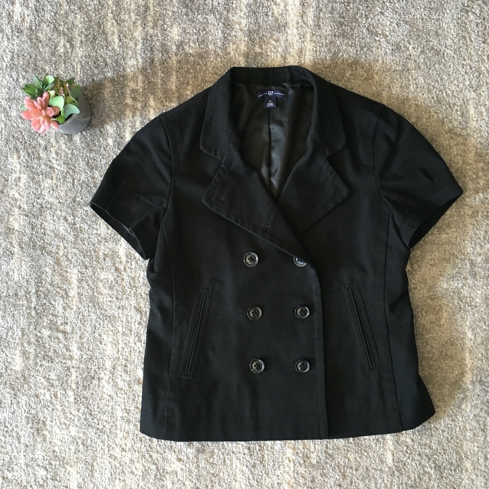 Gap Short Sleeve Blazer - Med